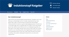 Desktop Screenshot of induktionstopf.de